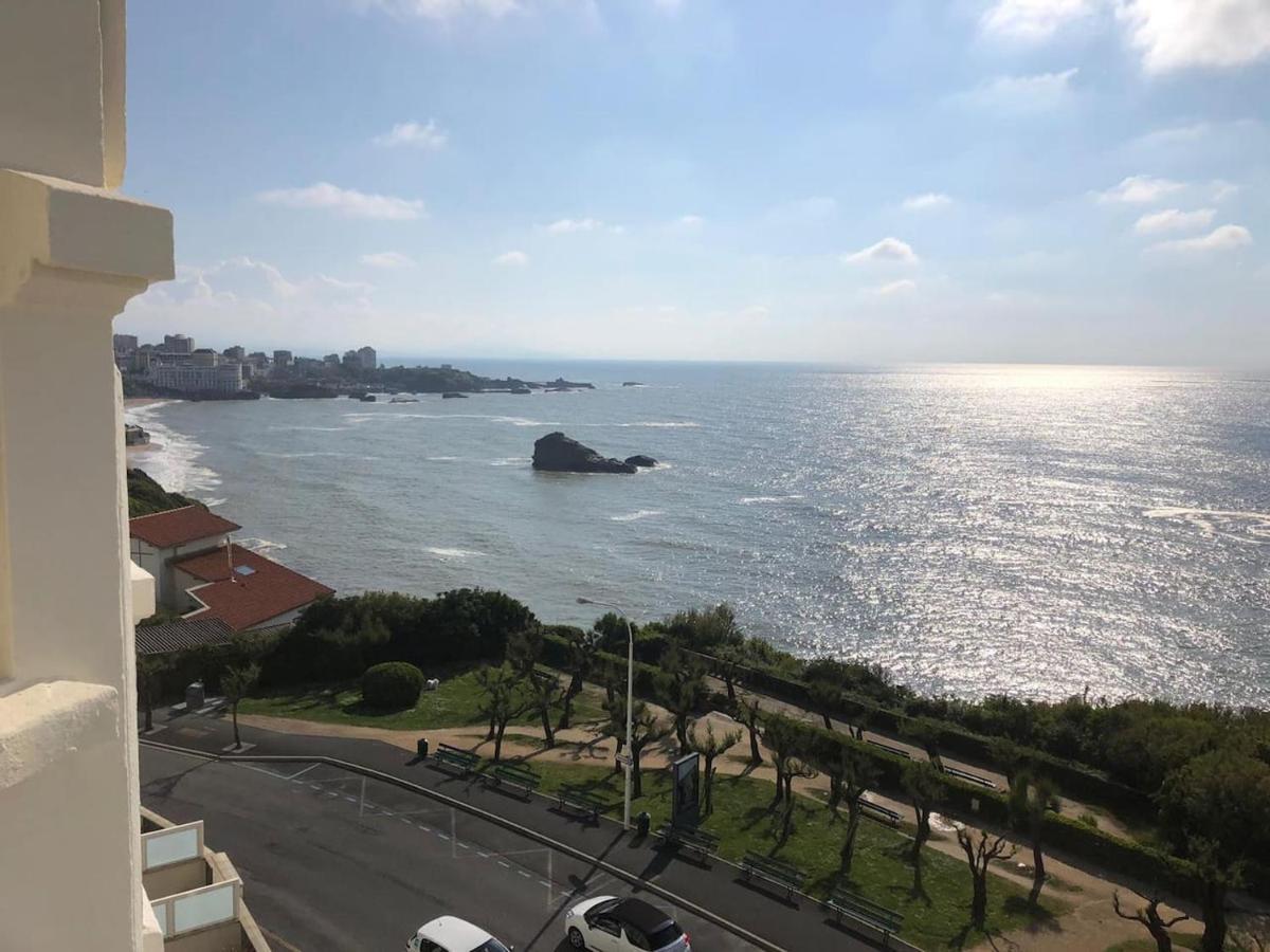 Studio 3* Vue Mer Parking Régina et Golf Biarritz Esterno foto